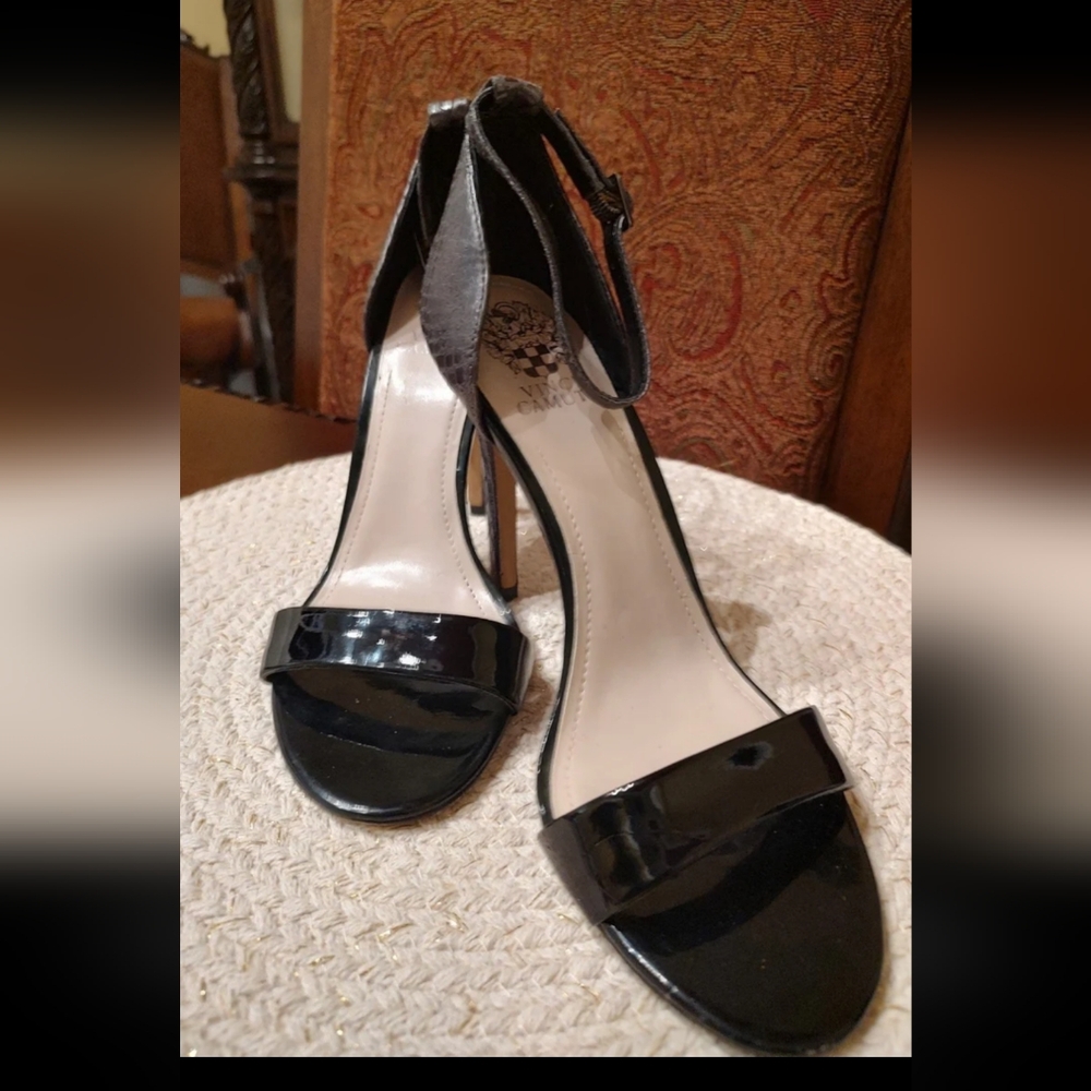 Vince Camuto Strappy Open Toe Heels
